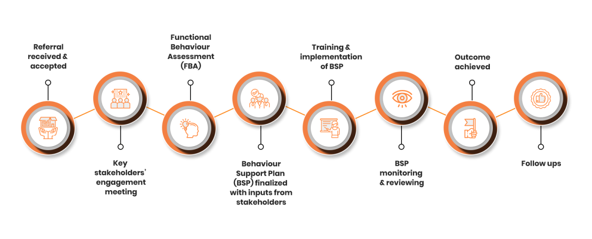 behaviour support steps